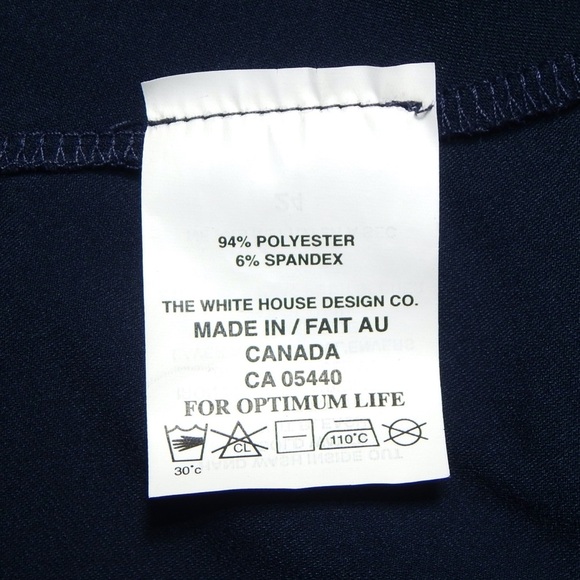 Sympli Uptown Tunic Dark Navy Blue Women’s Size 8 Cold Shoulder Jersey Knit Top - Picture 5 of 6